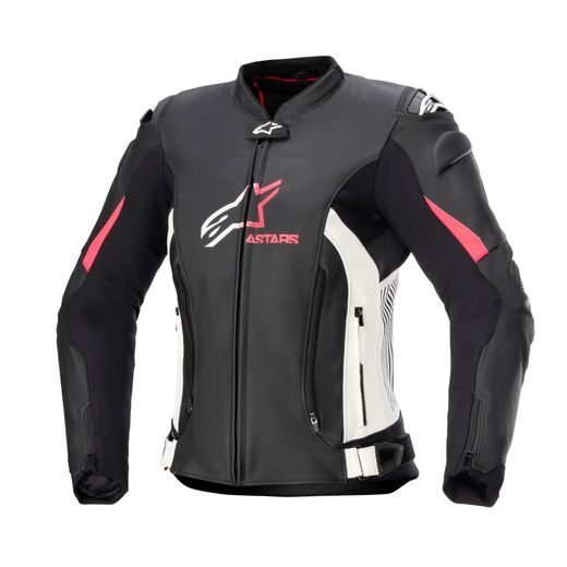 BUNDA STELLA GP PLUS 4, ALPINESTARS, DÁMSKÁ (ČERNÁ/BÍLÁ/RŮŽOVÁ) 2026