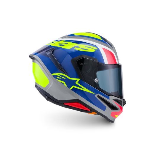 PŘILBA S-R7 LUMEN, ALPINESTARS (STŘÍBRNÁ/ČERNÁ/RŮŽOVÁ/ŽLUTÁ FLUO) 2026