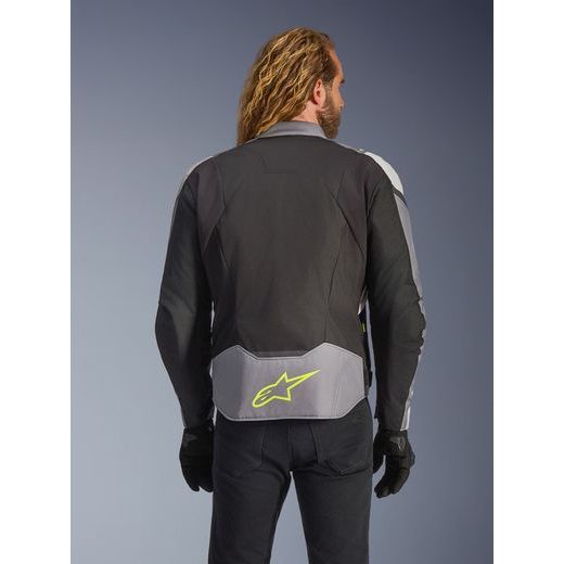 BUNDA T-JAWS V4 WATERPROOF, ALPINESTARS (ČERNÁ/SVĚTLE ŠEDÁ/ŠEDÁ) 2026