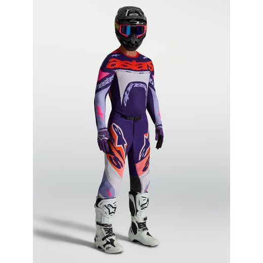 DRES SUPERTECH DYNA, ALPINESTARS (SVĚTLE FIALOVÁ/MODRÁ/RŮŽOVÁ/BÍLÁ) 2027