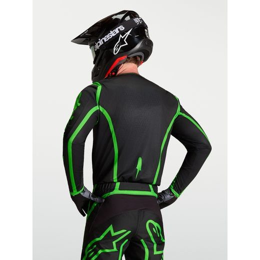 DRES FLUID APEX V2, ALPINESTARS (ČERNÁ/ZELENÁ FLUO) 2027