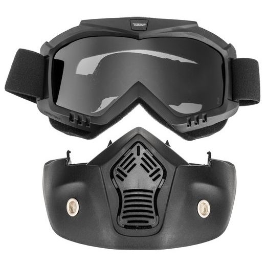 BRÝLE S MASKOU URNA (TMAVÉ PLEXI), NOX