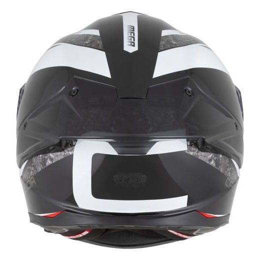 PŘILBA INTEGRAL GTS 2.1 MEGA, CASSIDA (ČERNÁ/BÍLÁ/ČERVENÁ) PLEXI S PŘÍPRAVOU PRO PINLOCK 2026