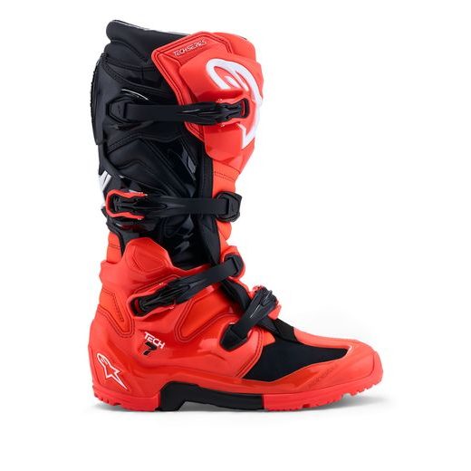 BOTY TECH 7 ENDURO, ALPINESTARS (ČERVENÁ FLUO/ČERNÁ) 2027