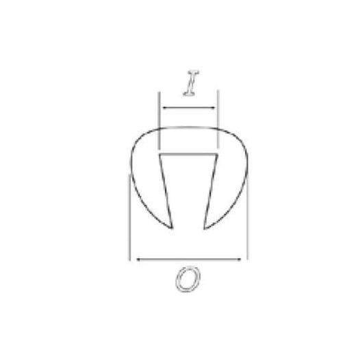 OKRAJOVÁ LIŠTA PUIG 0900H KOUŘOVÁ NT:((O X I: 6,2 X 2,6 ))