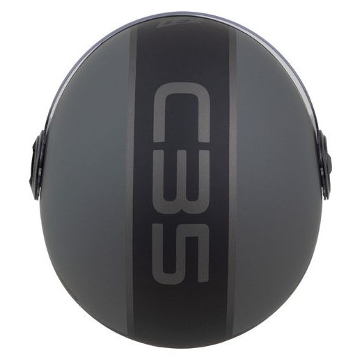 PŘILBA C35, ZED (ŠEDÁ MATNÁ/ČERNÁ) 2026