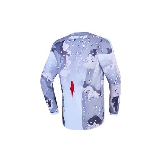 DRES FLUID LONE YOUTH, ALPINESTARS, DĚTSKÉ (ŠEDÁ CAMO/BÍLÁ/ČERVENÁ) 2027