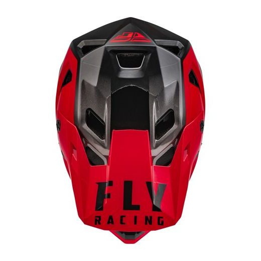CYKLO PŘILBA RAYCE, FLY RACING - USA (ČERVENÁ/ČERNÁ)