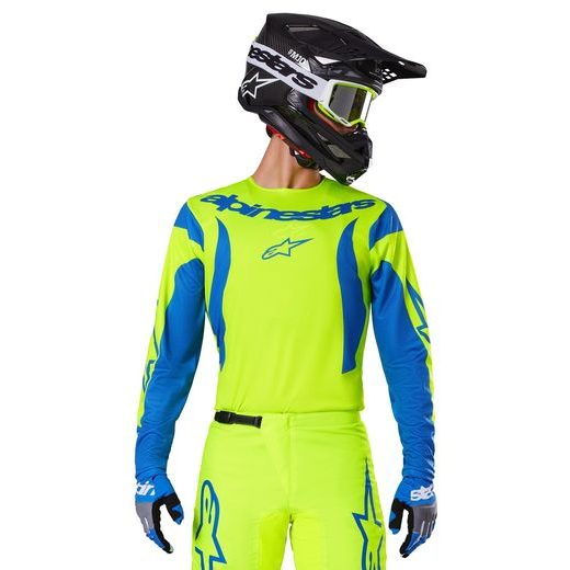 DRES FLUID HAUL, ALPINESTARS (ŽLUTÁ FLUO/MODRÁ) 2025