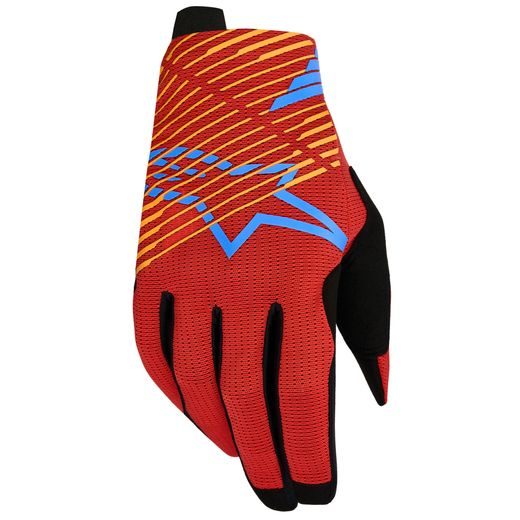RUKAVICE RADAR PRO, ALPINESTARS (ČERVENÁ/ČERNÁ) 2027