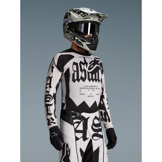 DRES TECHSTAR LIMITOVANÁ EDICE WOLF DUST, ALPINESTARS (PÍSKOVÁ/ČERNÁ) 2026