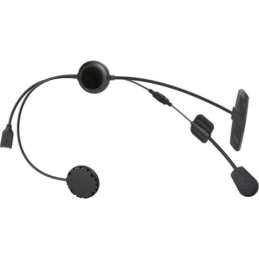 BLUETOOTH HANDSFREE HEADSET 3S PLUS PRO SKÚTRY PRO INTEGRÁLNÍ PŘILBY (DOSAH 0,4 KM) VČETNĚ PEVNÉHO MIKROFONU, SENA