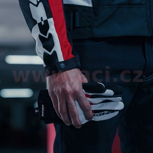 BUNDA SOLAR NET SPORT, SPIDI (ČERNÁ/ČERVENÁ/BÍLÁ)