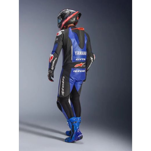 JEDNODÍLNÁ KOMBINÉZA GP-R7 YAMAHA GYTR KOLEKCE, TECH-AIR READY/KOMPATIBILNÍ, ALPINESTARS (MODRÁ/ČERNÁ/BÍLÁ/ČERVENÁ) 2026