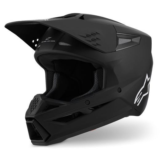 PŘILBA S-M3 SOLID, ALPINESTARS (ČERNÁ MATNÁ) 2026
