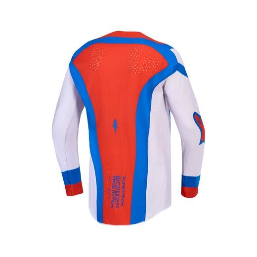 DRES SUPERTECH VESTA, ALPINESTARS (SVĚTLE ŠEDÁ/ČERVENÁ/MODRÁ) 2027