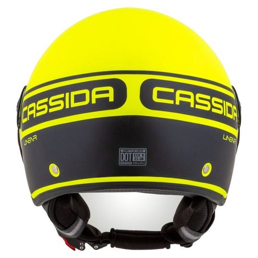 PŘILBA HANDY PLUS LINEAR, CASSIDA (ŽLUTÁ FLUO MATNÁ/ČERNÁ) 2026