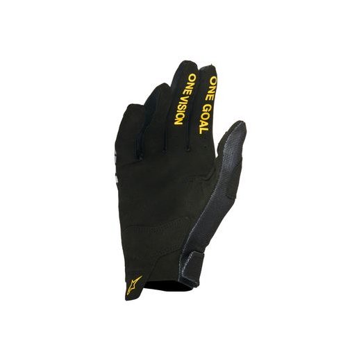 RUKAVICE RADAR HONDA KOLEKCE, ALPINESTARS (ČERNÁ/ŠEDÁ/ŽLUTÁ) 2026