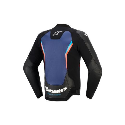 BUNDA GP FORCE V2, ALPINESTARS (ČERNÁ/MODRÁ/ČERVENÁ FLUO) 2026