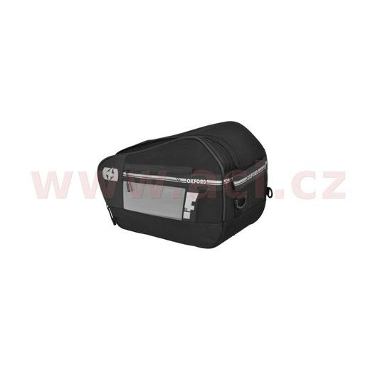 BOČNÍ BRAŠNY NA MOTOCYKL F1, OXFORD (ČERNÉ, OBJEM 55 L, PÁR)