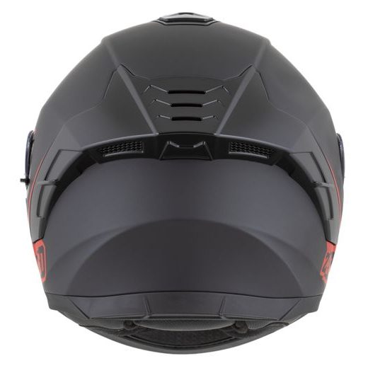 PŘILBA K40, ZED (ČERNÁ MATNÁ/ČERVENÁ) 2026