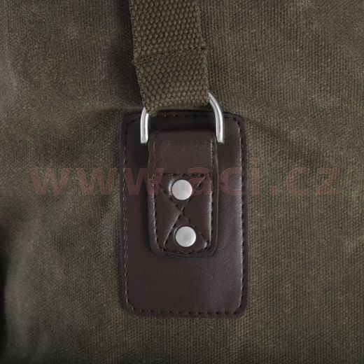 BOČNÍ BRAŠNY NA MOTOCYKL HERITAGE, OXFORD (ZELENÉ KHAKI, OBJEM 40 L, PÁR)