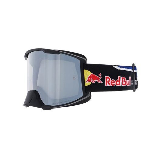 BRÝLE STRIVE, REDBULL SPECT (ČERNÉ MATNÉ, PLEXI STŘÍBRNÉ ZRCADLOVÉ)