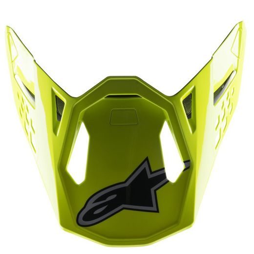 KŠILT PRO PŘILBY SUPERTECH S-M8 FACTORY, ALPINESTARS (ČERNÁ/ŽLUTÁ FLUO/MODRÁ LESKLÁ)