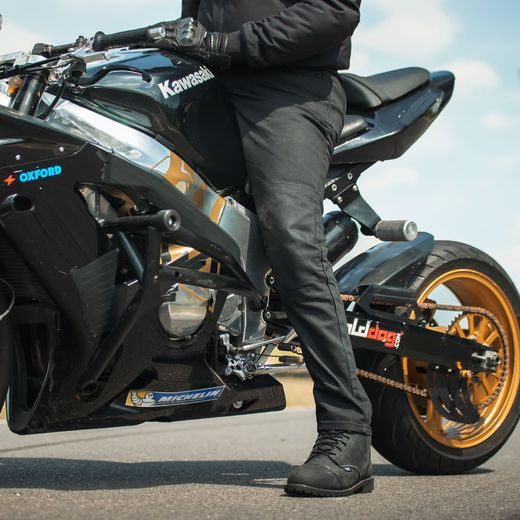 KALHOTY ORIGINAL APPROVED AAA SLIM JEANS, OXFORD (ČERNÁ)