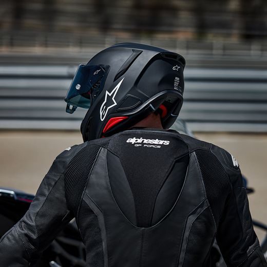PŘILBA S-R7 SOLID, ALPINESTARS (ČERNÁ MATNÁ) 2026
