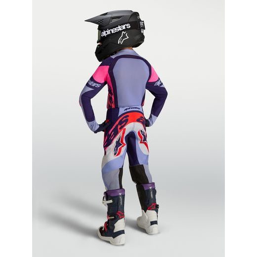 DRES SUPERTECH DYNA YOUTH, ALPINESTARS, DĚTSKÉ (SVĚTLE FIALOVÁ/MODRÁ/RŮŽOVÁ/BÍLÁ) 2027