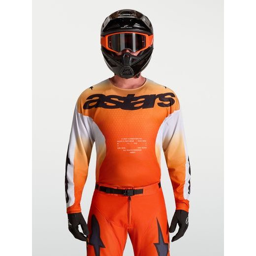 DRES RACER AMBER, ALPINESTARS (ČERVENÁ/SVĚTLE ŠEDÁ/ČERNÁ) 2027