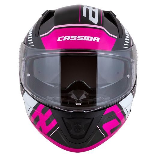 PŘILBA AERO DROME, CASSIDA (ČERNÁ MET./RŮŽOVÁ/BÍLÁ) 2026