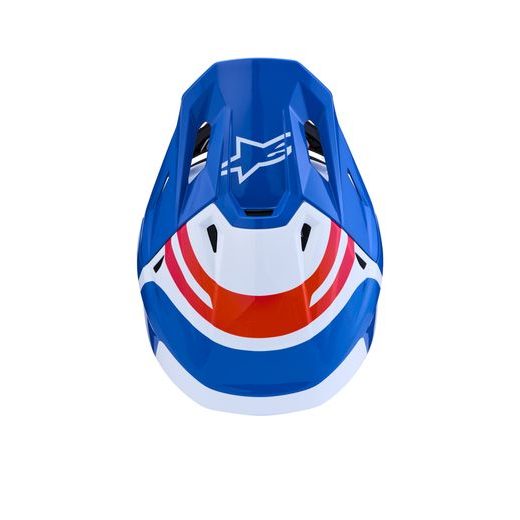 PŘILBA S-M7 CORE, ALPINESTARS (BÍLÁ/MODRÁ/ORANŽOVÁ/RŮŽOVÁ) 2027