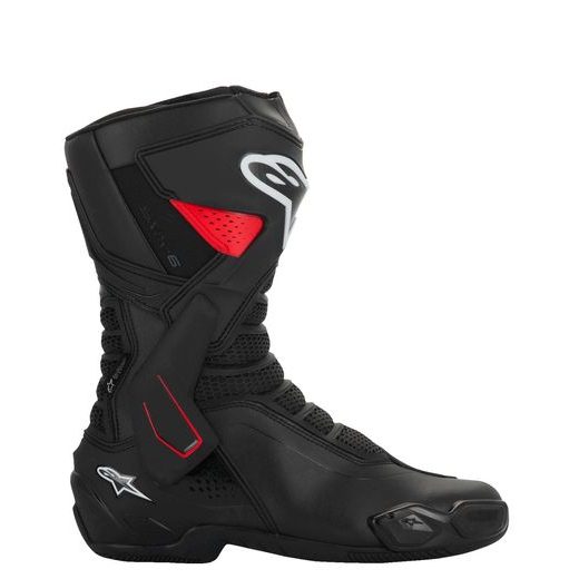 BOTY SMX-6 3 DRYSTAR, ALPINESTARS (ČERNÁ/ČERVENÁ) 2025