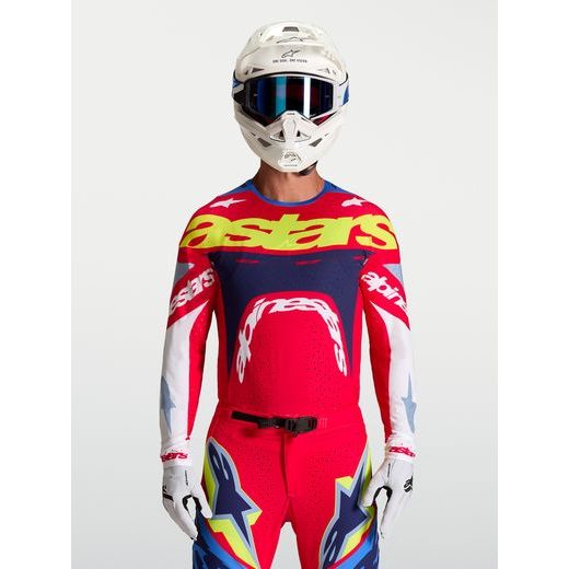 DRES SUPERTECH DYNA, ALPINESTARS (ČERVENÁ/BÍLÁ/MODRÁ/ZELENÁ/ČERNÁ) 2027