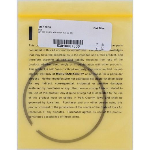 RINGS VERTEX 53010007300 2 PCS SET