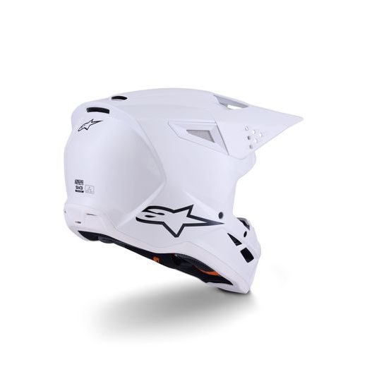 PŘILBA S-M3 SOLID, ALPINESTARS (BÍLÁ) 2026