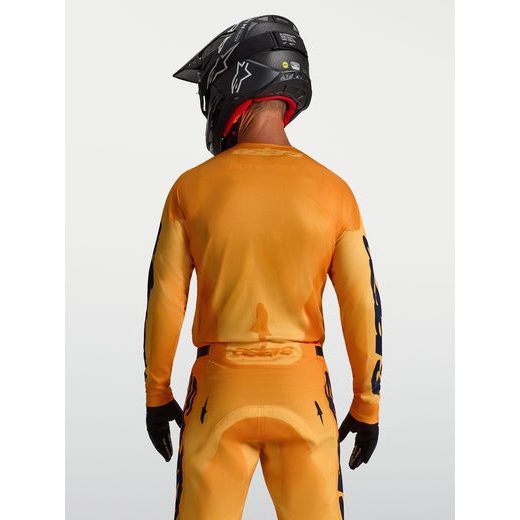 DRES RACER AMBER, ALPINESTARS (ORANŽOVÁ/ZLATÁ/TMAVĚ MODRÁ) 2027