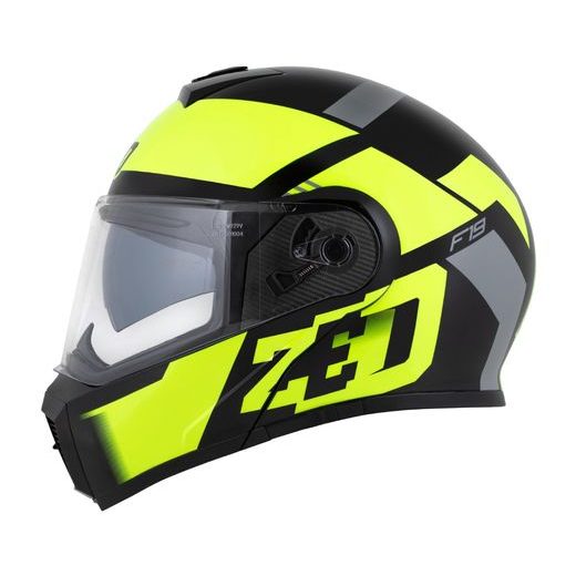 PŘILBA F19, ZED (ČERNÁ/ŽLUTÁ FLUO) 2026