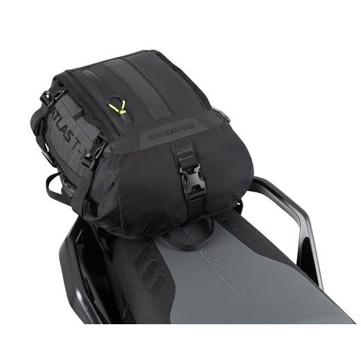 BRAŠNA NA SEDADLO SPOLUJEZDCE ATLAS T-10 ADVANCED TOURPACK, OXFORD (ŠEDÁ, OBJEM 10 L)