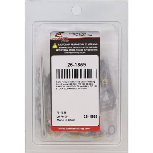 SADA NA REPASI KARBURÁTORU ALL BALLS RACING CARK26-1859