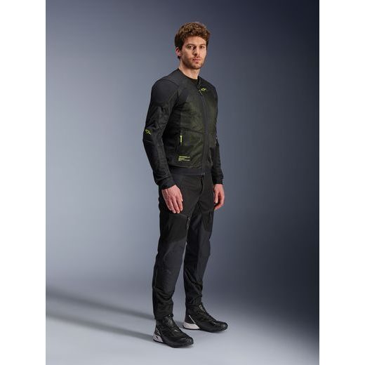 BUNDA TROOP-AIR, ALPINESTARS (ČERNÁ/ŽLUTÁ FLUO) 2026