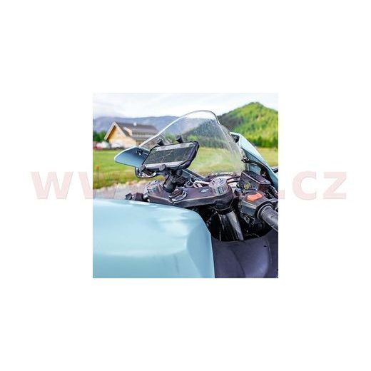 KOMPLETNÍ SESTAVA DRŽÁKU X-GRIP S UCHYCENÍM DO KRKU ŘÍZENÍ MOTOCYKLU, RAM MOUNTS