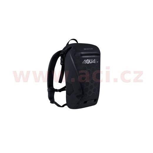VODOTĚSNÝ BATOH AQUA V12, OXFORD (ČERNÁ, OBJEM 12 L)