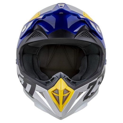 PŘILBA X1.9 TENDO, ZED (MODRÁ PERLEŤ/ČERVENÁ/ŽLUTÁ/STŘÍBRNÁ) 2026