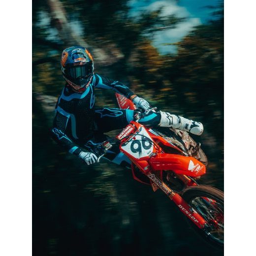 DRES SUPERTECH VESTA, ALPINESTARS (ČERNÁ/TYRKYSOVÁ) 2027
