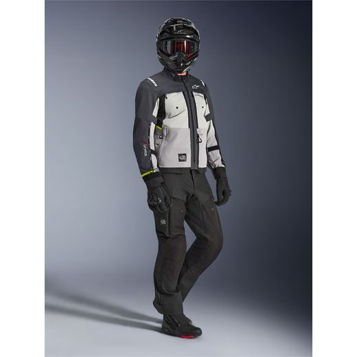 BUNDA CUSCO DRYSTAR, ALPINESTARS (SVĚTLE ŠEDÁ/SVĚTLE MODRÁ/TMAVĚ MODRÁ) 2026