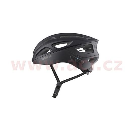 CYKLO PŘILBA S HEADSETEM R1, SENA (ČERNÁ)