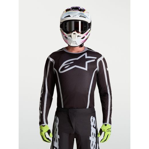 DRES FLUID APEX V2, ALPINESTARS (ČERNÁ/STŘÍBRNÁ) 2027